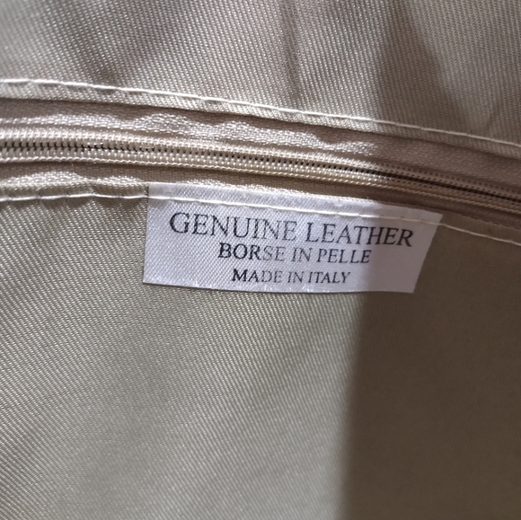 Genuine Leather/Suede Handbag - Picture 4 of 9